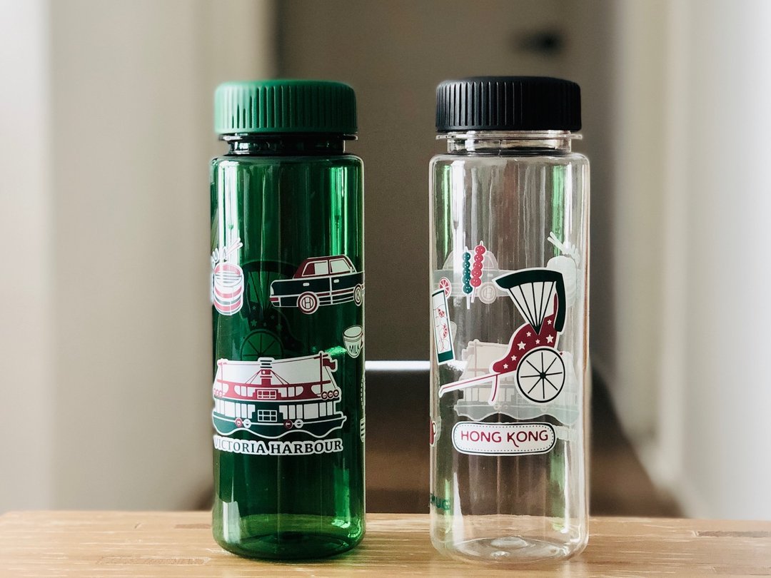 香港特色设计 随行杯 城市水瓶水壶 怀旧回忆 - 水瓶/水壶 - 塑料 透明
