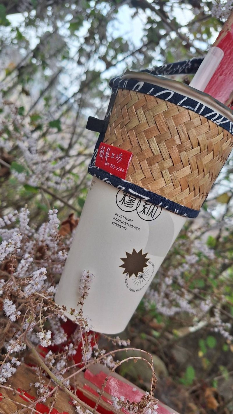 饮料提袋 - 随行杯提袋/水壶袋 - 植物．花 多色
