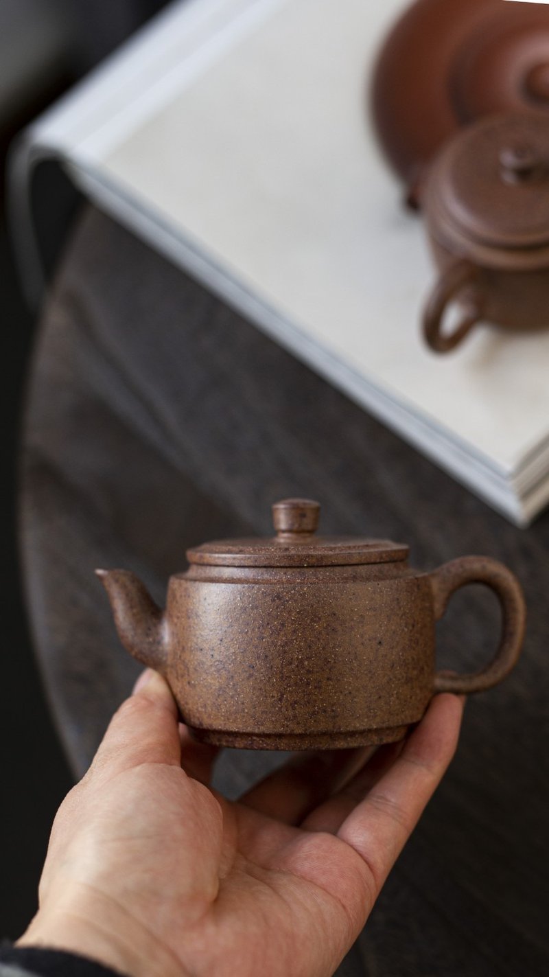 宝罄 特高温 小110 大130 cc 原矿老紫泥高温烧制 老味十足  气 - 茶具/茶杯 - 陶 灰色