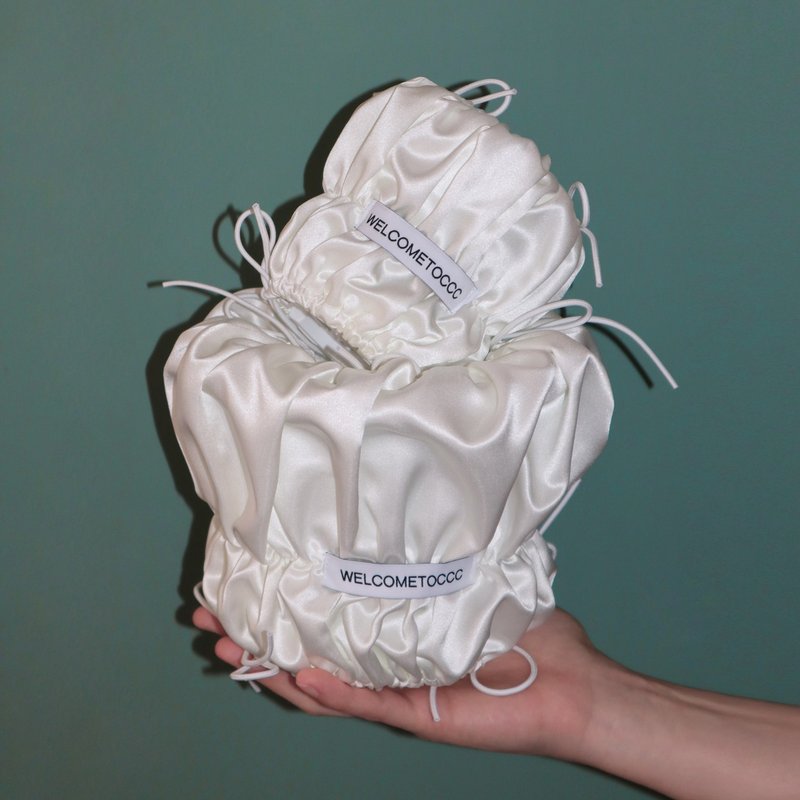 POU POU POT POPO（丝白） - 花瓶/陶器 - 丝．绢 