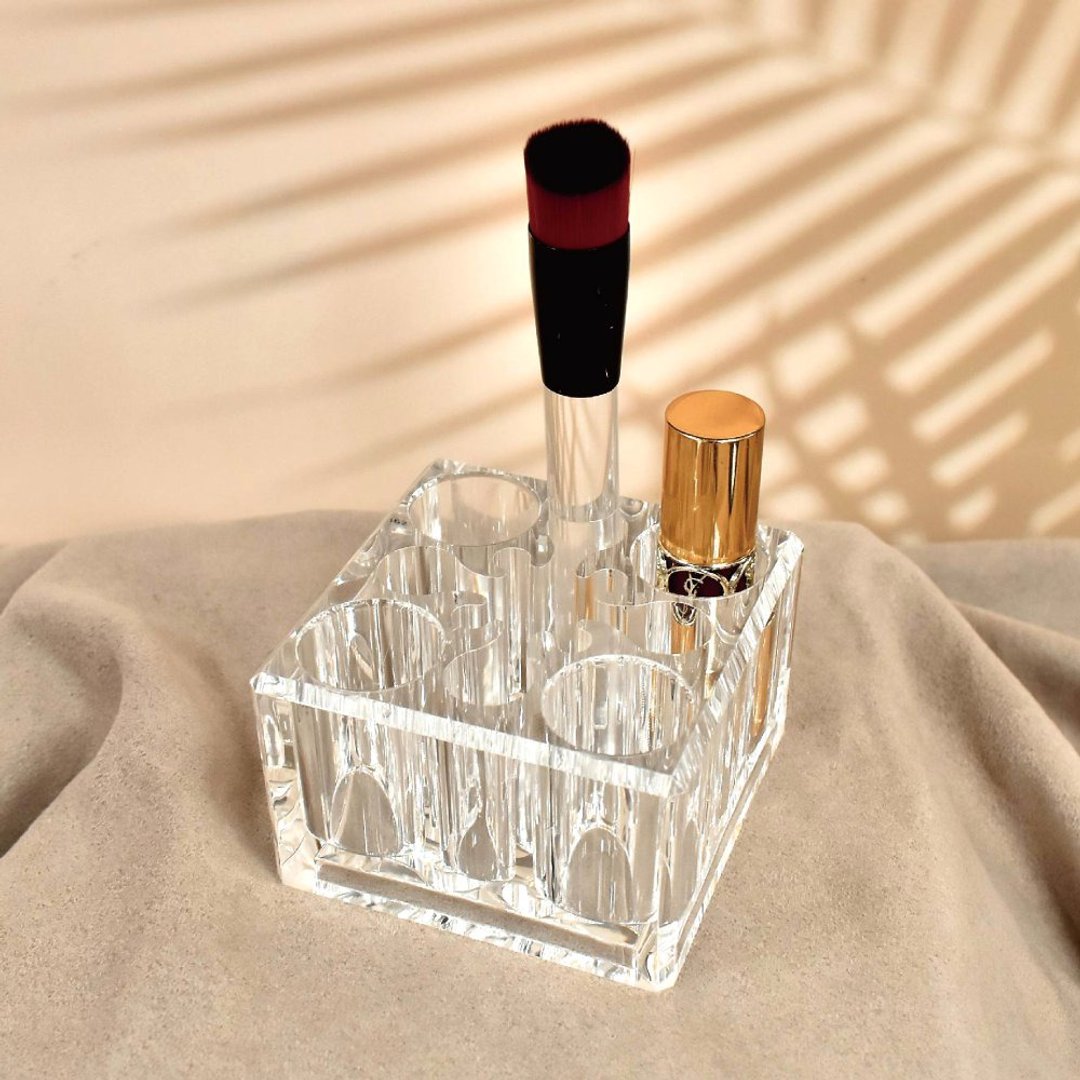【美的空间】化妆品刷具透明压克力收纳架 - 收纳用品 - 压克力 透明
