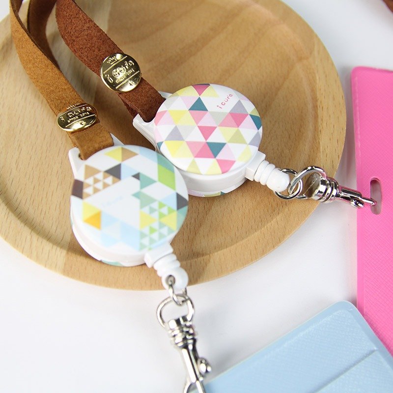 i好戴 伸缩卡套组 - 山海林系列 / 爽朗山峦_ADN13 玫瑰园_ADN14 - 证件套/卡套 - 其他材质 蓝色