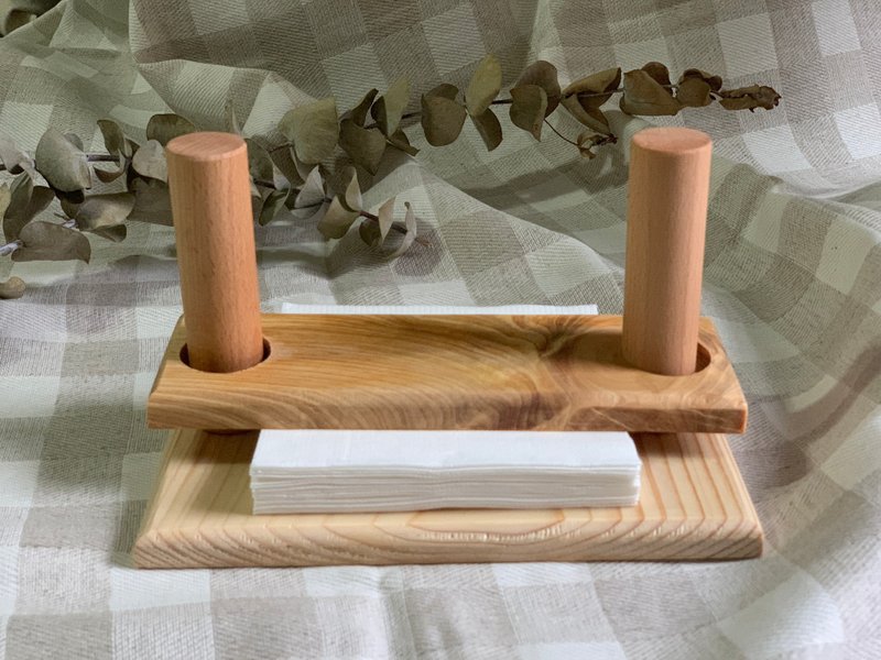 独立木作 餐巾纸座 - 其他家具 - 木头 