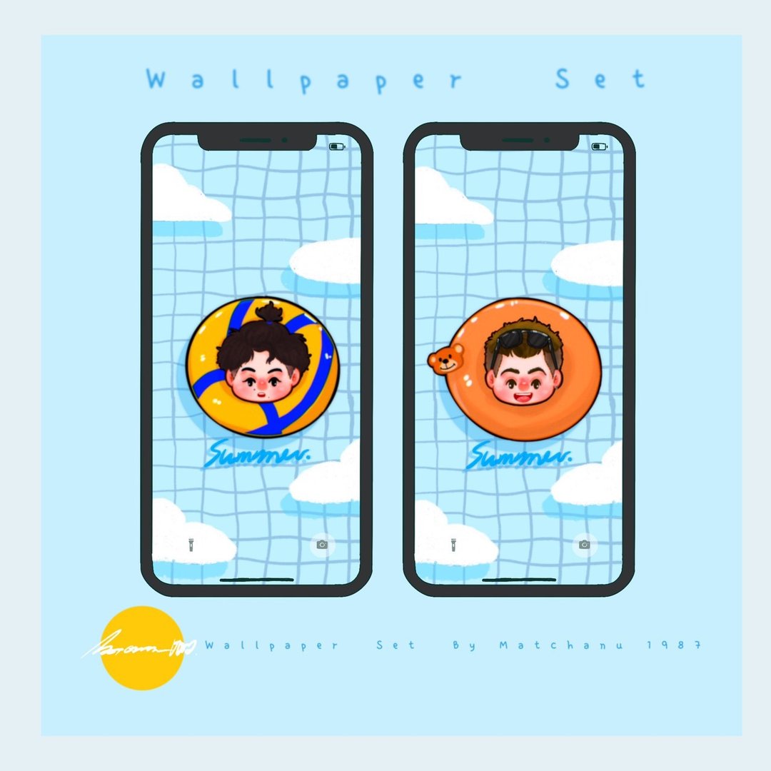 digital picture phone wallpaper boy in summer - 电脑手机桌布/贴图/App 图示 - 其他材质 