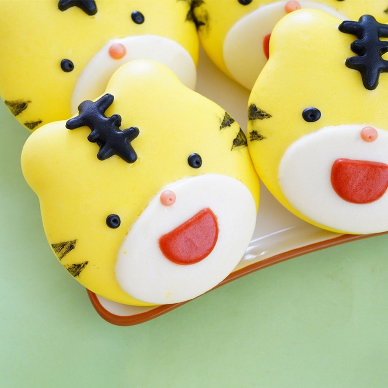 美姬馒头 小老虎鲜乳造型馒头 一盒6入 - 其他 - 其他材质 