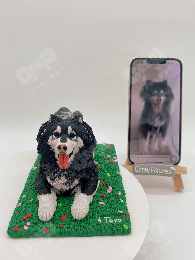 雪橇犬 Pawsome 宠物彩陶公仔 Pawsome clayfigure - 陶艺 - 陶 多色