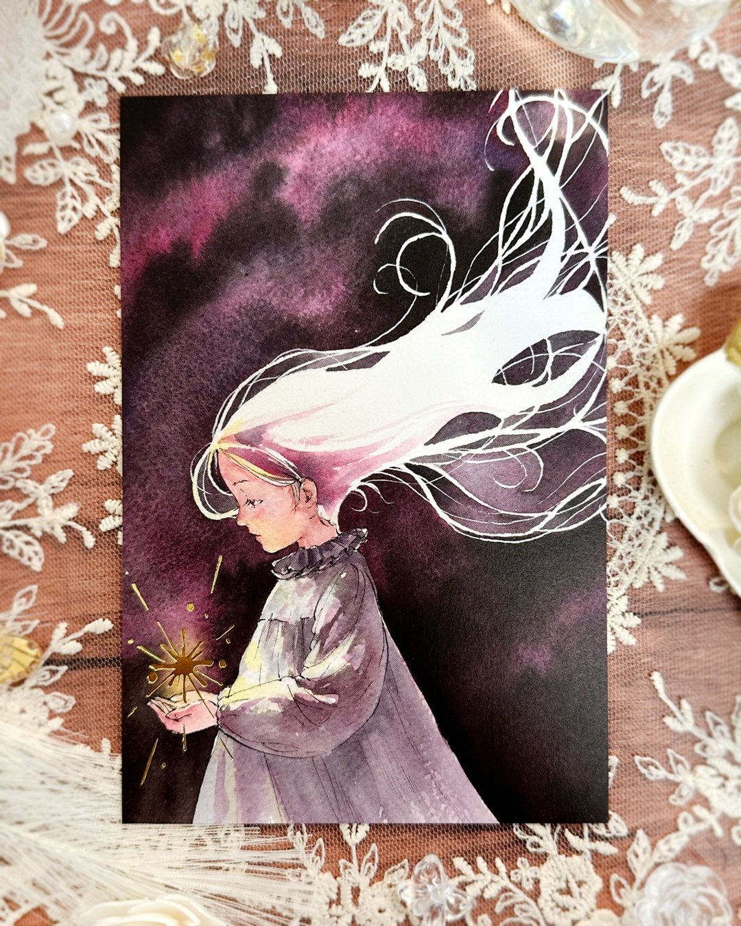 (明信片) 光 - 卡片/明信片 - 纸 