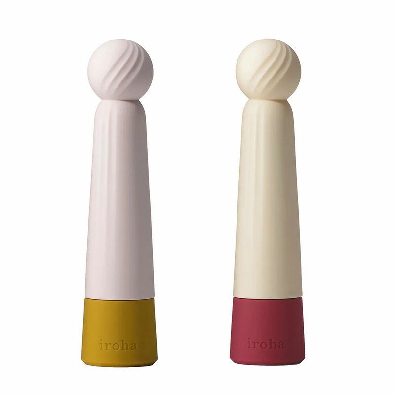 TENGA iroha RIN 凛漾风情电动按摩棒 珠润柔滑 轻巧掌握 - 情趣用品 - 硅胶 白色