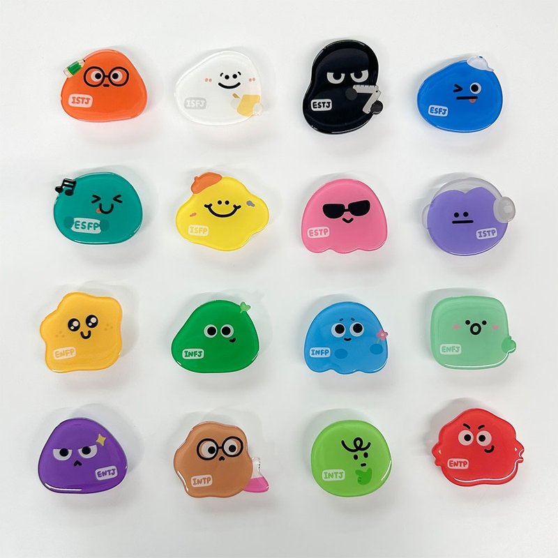 MBTI 握把智慧型手机压克力智慧托克 - 手机配件 - 压克力 多色