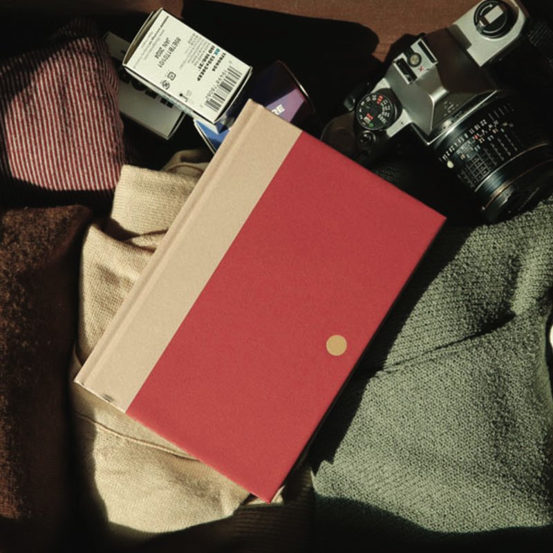 每日日志 |书 - 笔记本/手帐 - 纸 红色