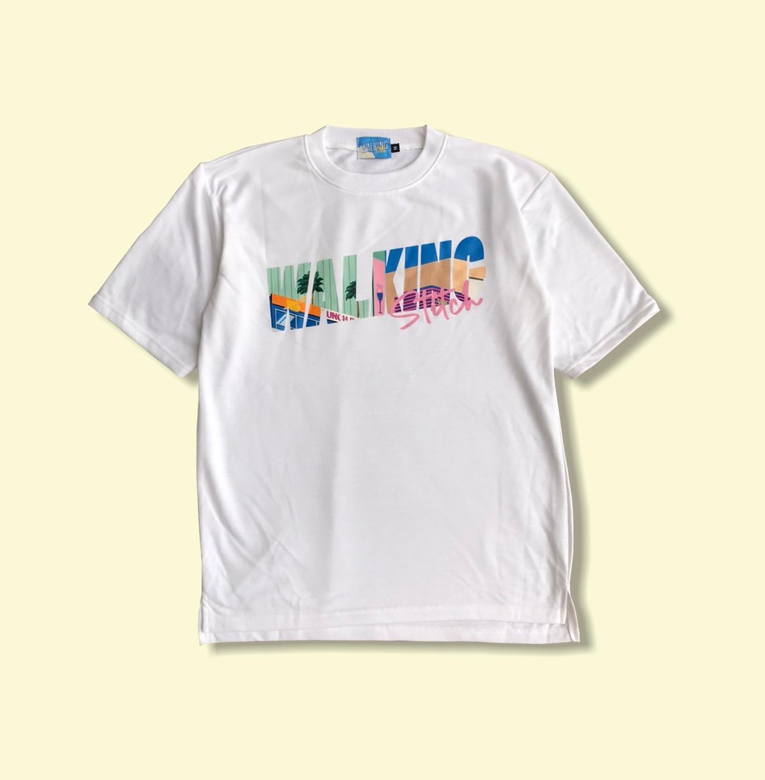BLUE SKY T-SHIRT - 女装 T 恤 - 棉．麻 白色
