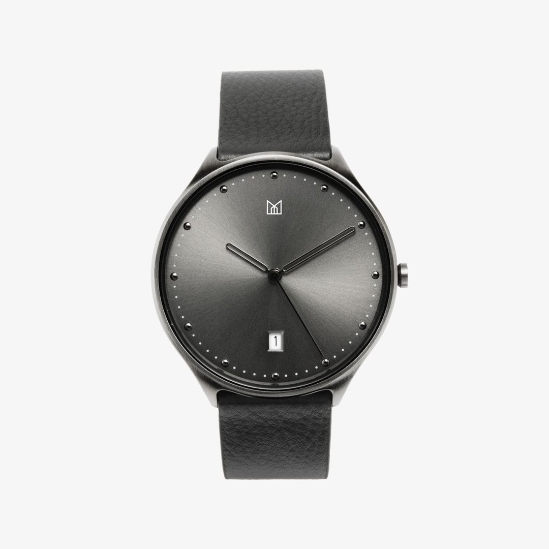 NEUT watch | Midnight Black - 女表 - 真皮 黑色