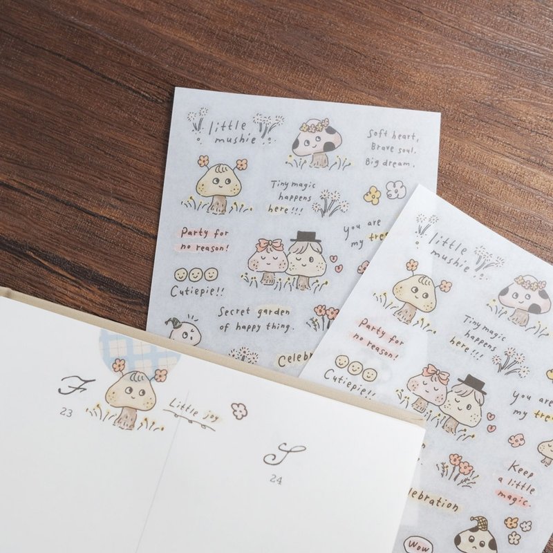 转印贴纸 感压贴纸 - 小摩西花园 - 贴纸 - 塑料 