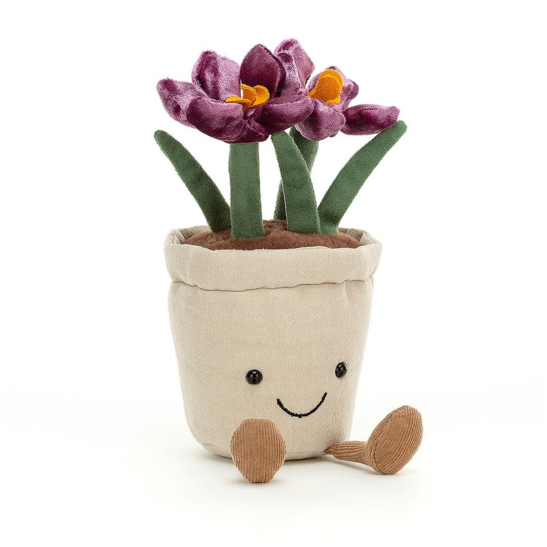 Amuseable Crocus 趣味番红花 约20厘米 - 玩偶/公仔 - 聚酯纤维 紫色