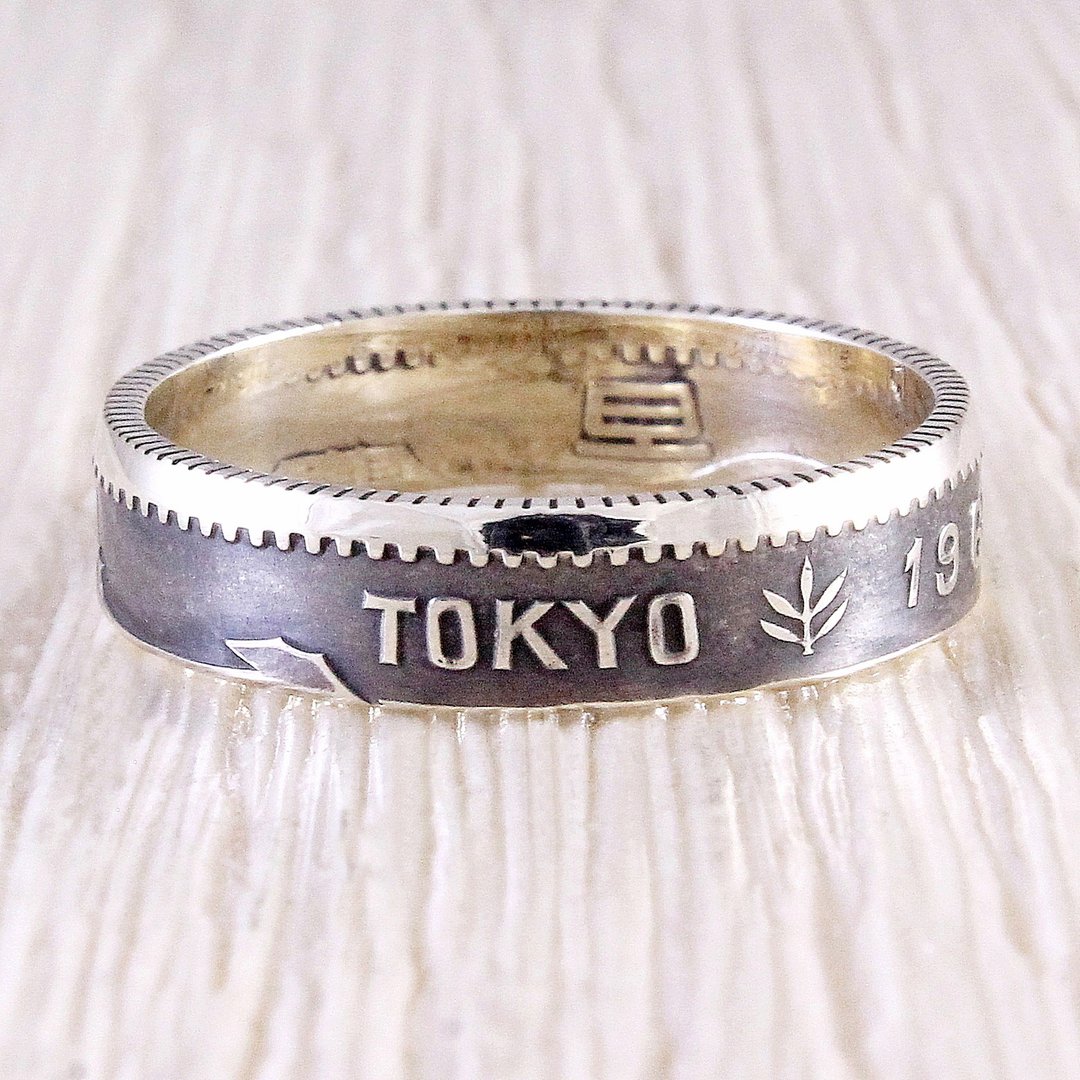 Silver Coin Ring (Japan) Tokyo - 戒指 - 银 银色