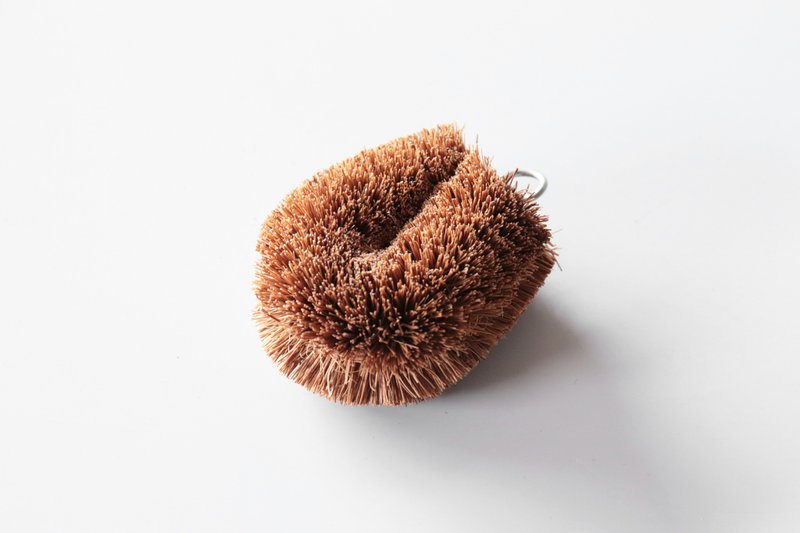 【棕榈刷】自然质地、软质刷头、有效清洁且不伤害铸铁锅 - 碗盘清洁 - 其他材质 