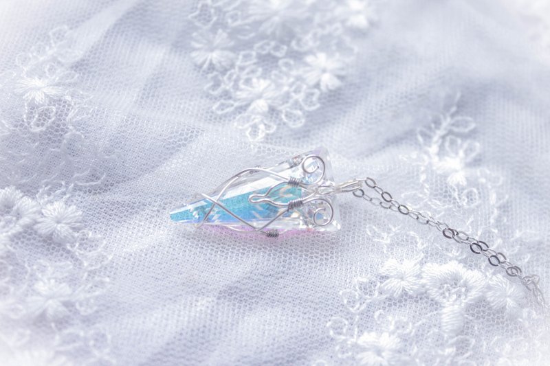 *弥露娜物语*晶之守 水晶项链 限量品 - 项链 - 玻璃 白色