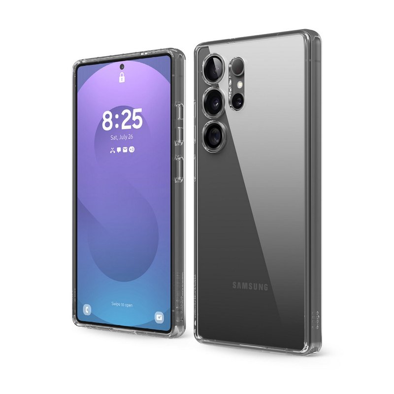 三星 Galaxy S25 Ultra 6.8寸防摔边框透明Hybrid手机壳 - 手机壳/手机套 - 塑料 透明