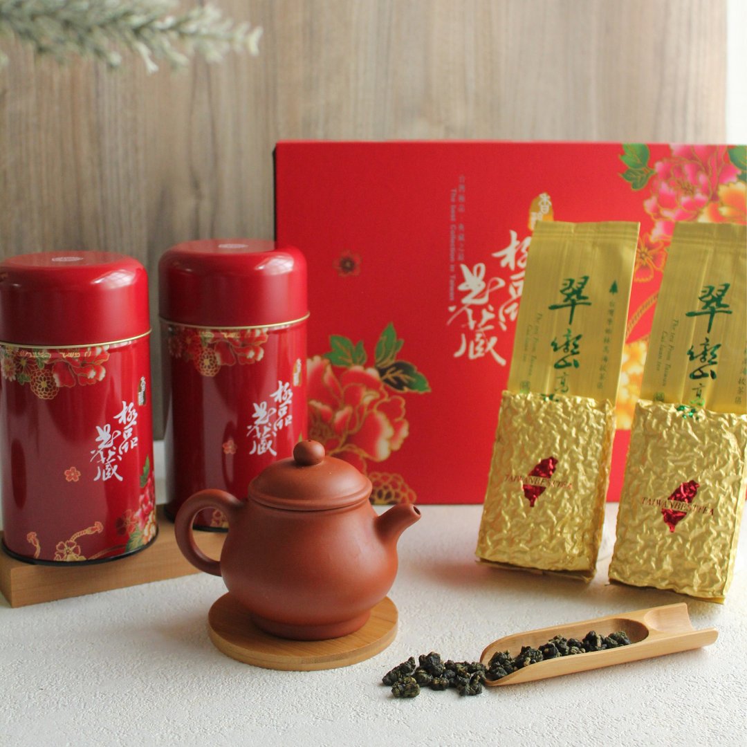 极品典藏礼盒组 | 梨山翠峦北线 | 梨山高山茶区 | 送礼好茶 - 茶 - 其他材质 红色