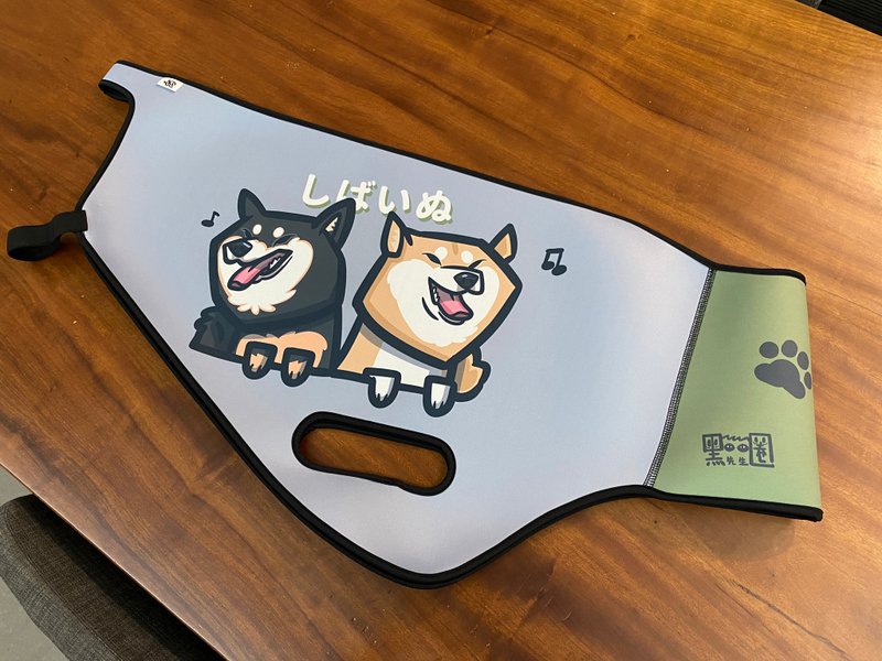 柴犬兄弟(水泥灰) gogoro系列车套 防刮车套 - 其他 - 聚酯纤维 灰色