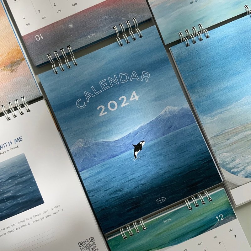 现货 | 2024 桌历 Desk calendar - 年历/台历 - 纸 