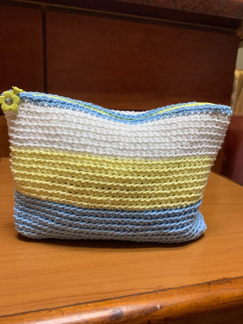 织织米棉线随手包 - 化妆包/杂物包 - 棉．麻 