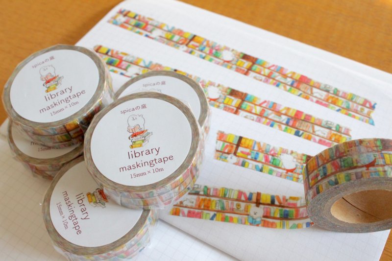 muu-chan图书馆/15mm×10m屏蔽胶带 - 纸胶带 - 纸 红色