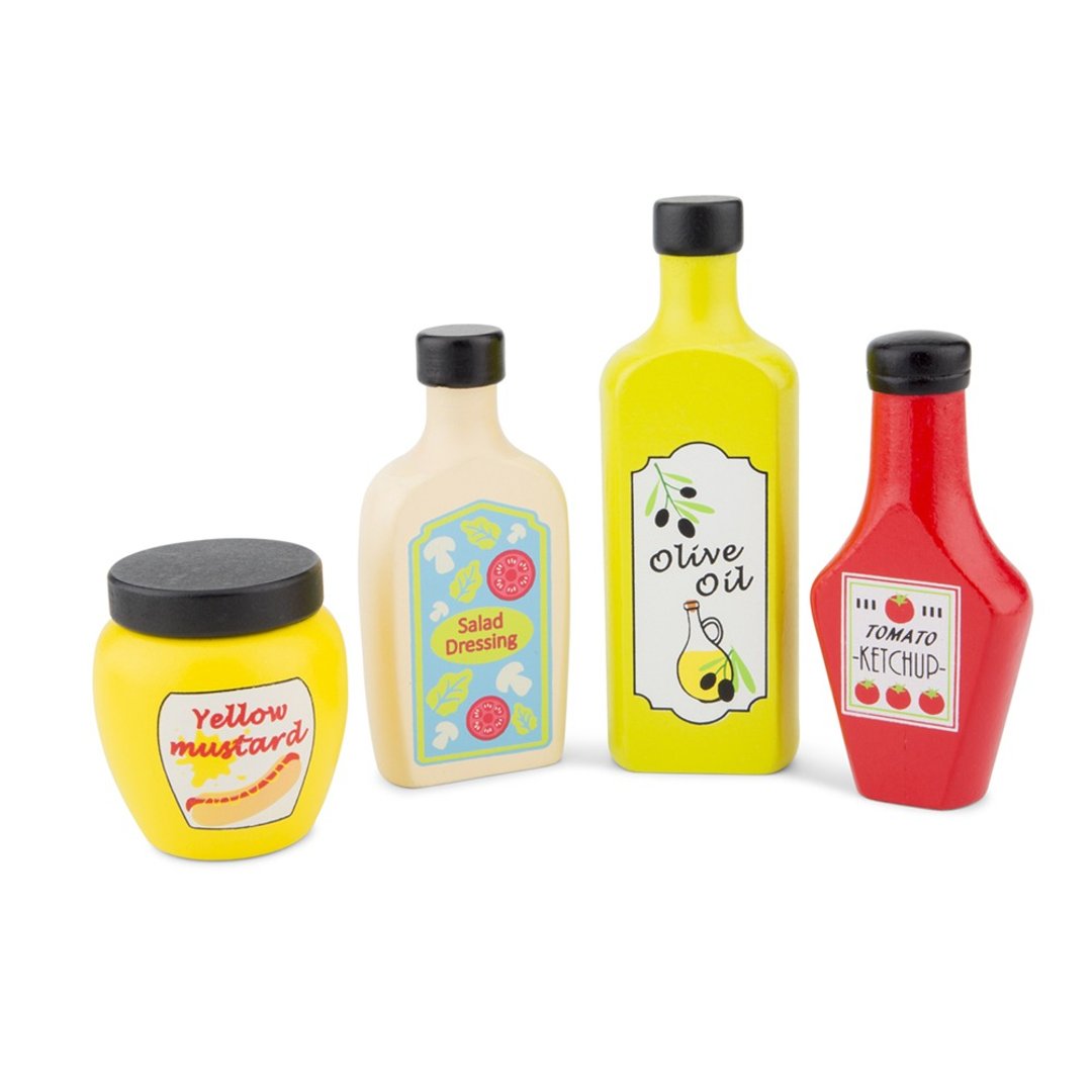 【荷兰New Classic Toys】木制小主厨美食调味组-10599 - 玩具/玩偶 - 木头 