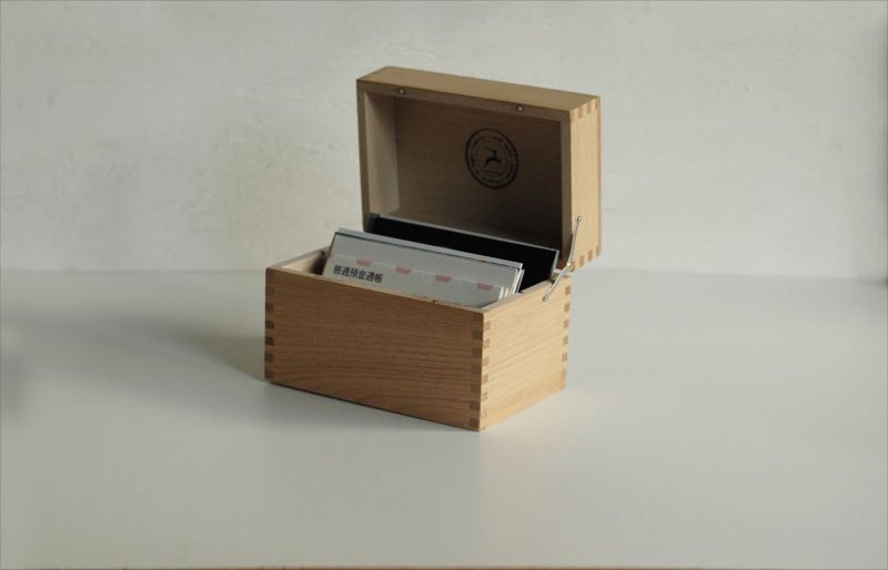 【仓敷意匠】栗材 明信片收纳盒 : 17104-01 - 收纳用品 - 木头 