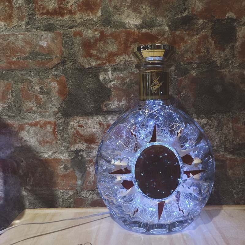 REMY MARTIN XO 人头马 XO酒瓶灯 满天星闪灯 - 灯具/灯饰 - 玻璃 