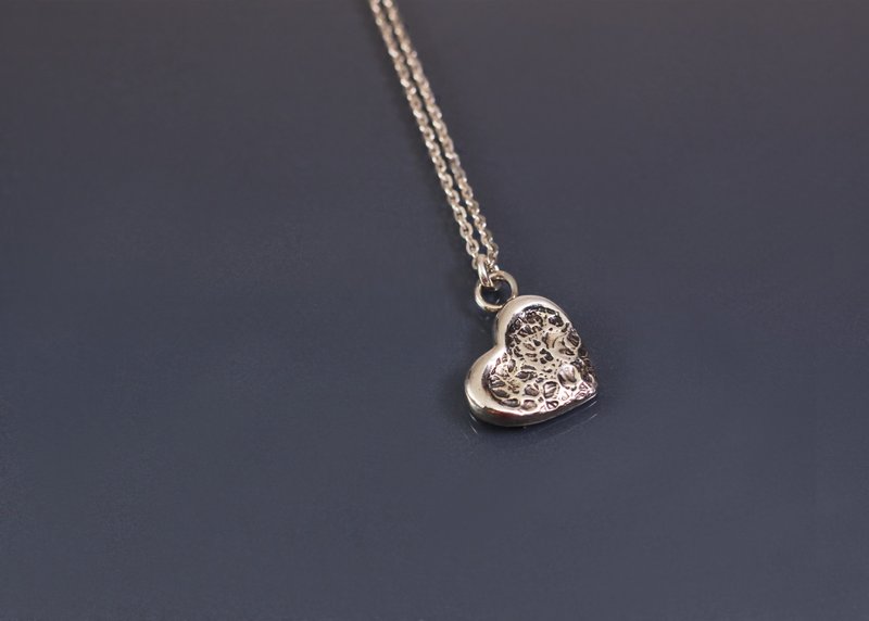 图像系列-大爱小爱925银项链 - 项链 - 纯银 红色