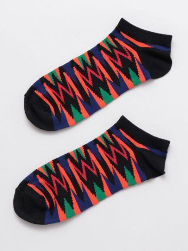 NAVAJO GEOM Ankle Socks 25-28cm - 袜子 - 其他材质 