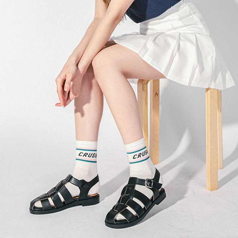 PRE-ORDER 韓國人手製 MACMOC Mutan 涼鞋 BLACK - 男女凉鞋 - 其他材质 白色
