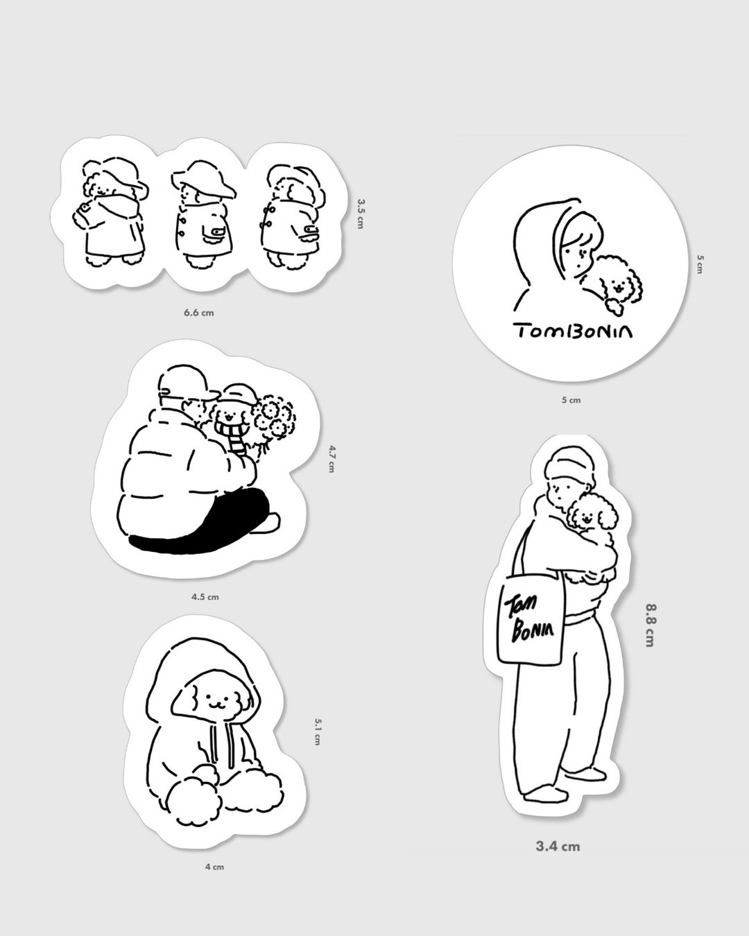 Wearing cap stickers - 其他 - 纸 灰色
