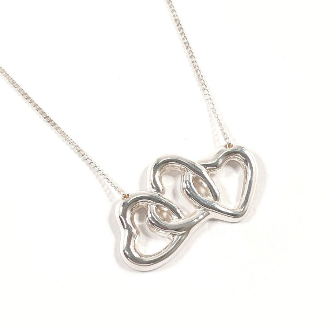 【日本直运．二手美品】蒂芙尼 TIFFANY&Co. 项链 三环爱心 银 925 精品，已抛光翻新 - 项链 - 纯银 银色