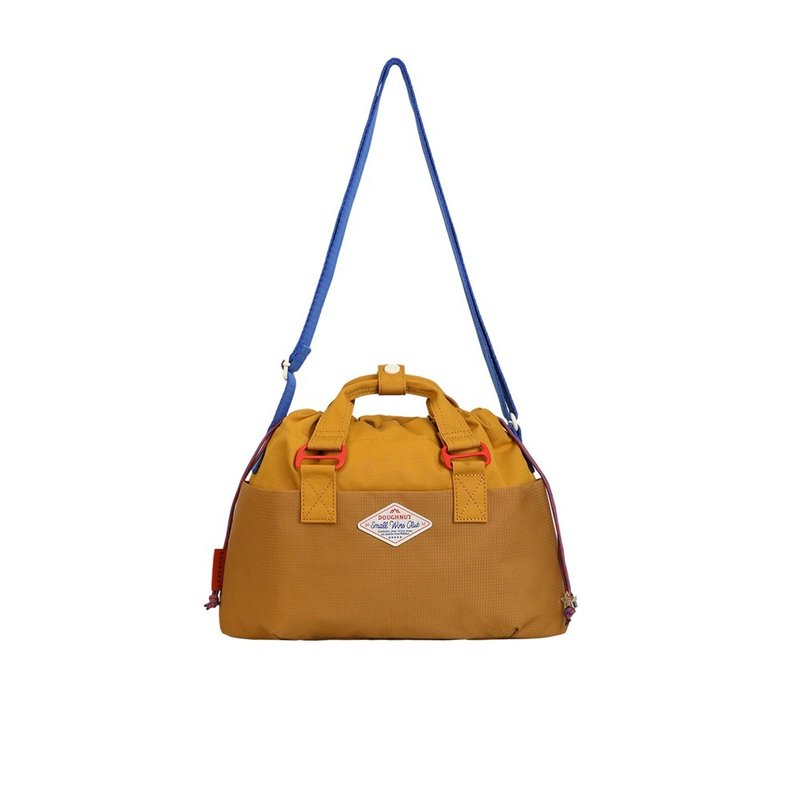 【DOUGHNUT】14寸 大水饺包 饺子包 侧背包 斜背包-芥黄x卡其 MNS - 侧背包/斜挎包 - 聚酯纤维 卡其色