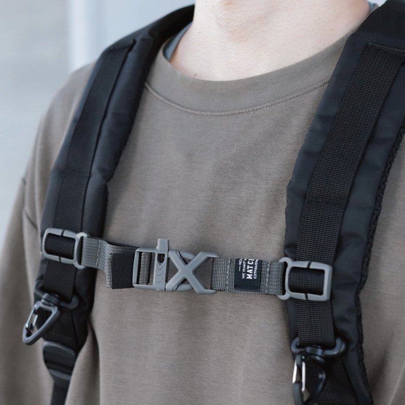 Sternum Strap Buckle 胸前扣 后背包 登山包 背包 求生哨子扣 - 后背包/双肩包 - 其他材质 卡其色