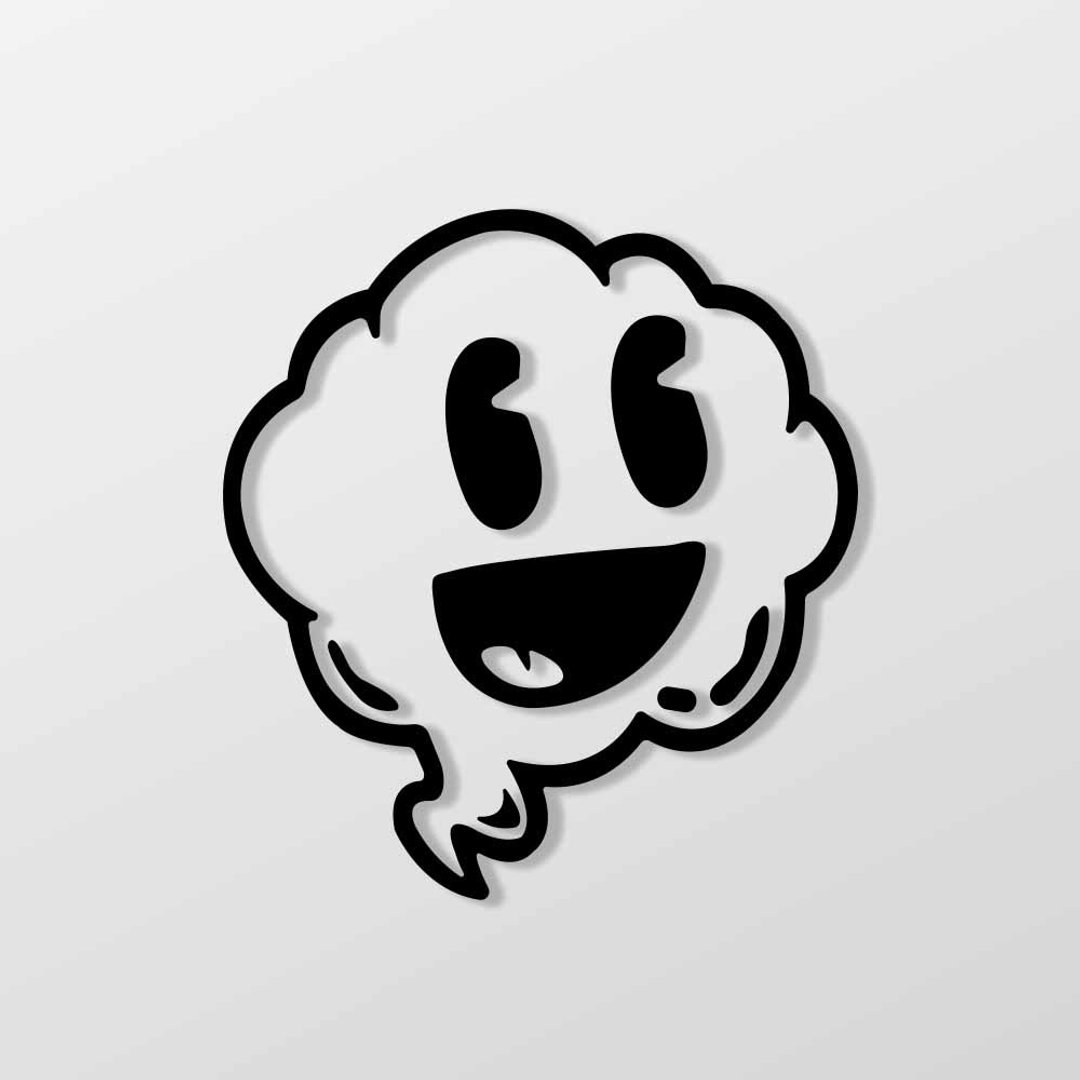 Laughing Cloud/车贴、贴纸 SunBrother孙氏兄弟 - 贴纸 - 防水材质 