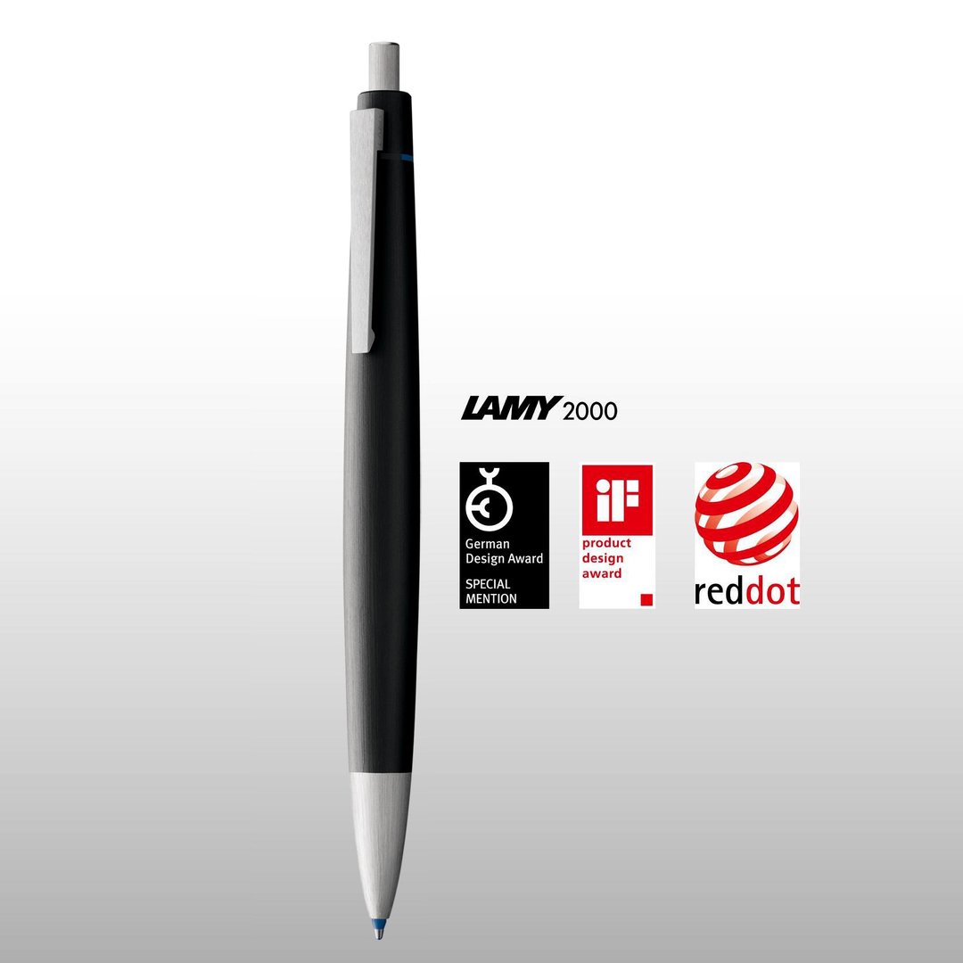 LAMY  401 强化玻璃纤维 四色原子笔 / 2000 - 圆珠笔/中性笔 - 其他材质 黑色
