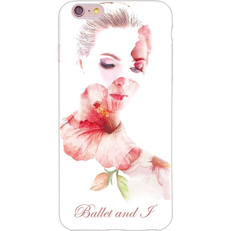 新创系列【Ballet and I】 -199小姐-TPU手机保护壳《iPhone/Samsung/HTC/LG/Sony/小米》 - 手机壳/手机套 - 硅胶 粉红色