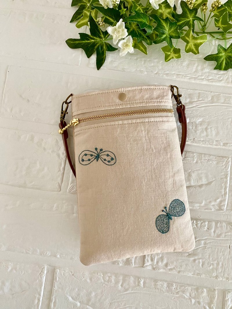 minä perhonen 手机袋 minaperhonen pouch - 化妆包/杂物包 - 棉．麻 