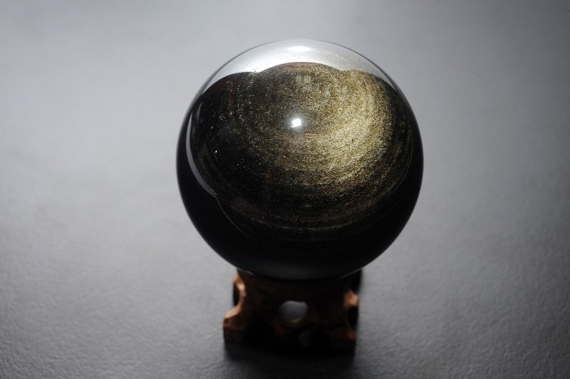 金曜石球G2  矿石/水晶/灵修/开运/招财/破煞/防小人 - 摆饰 - 水晶 