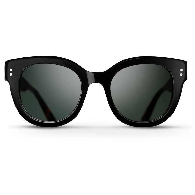 TRIWA 北欧设计 简约 Midnight Klara 黑色醋酸酯太阳眼镜 SHAC222 - 眼镜/眼镜框 - 聚酯纤维 黑色