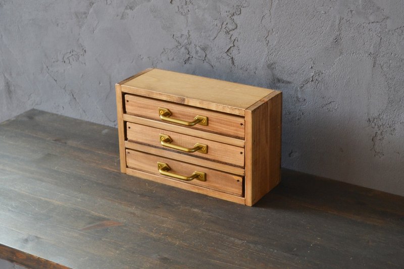 日本产桧木 ∣ 分隔收纳盒 ∣ 药盒 ∣ 活动陈列架 ∣ 饰品盒 - 收纳用品 - 木头 咖啡色