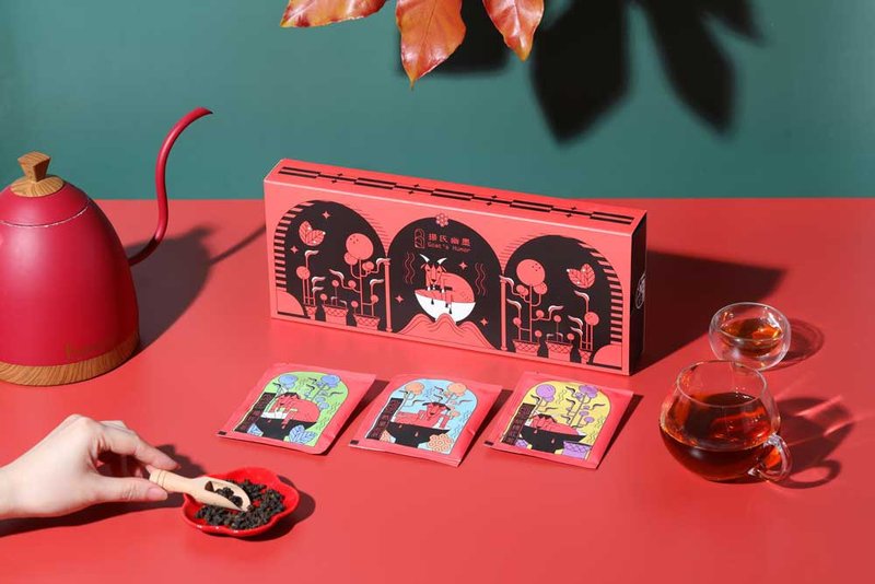 春节礼盒【扬氏幽墨】台湾红茶集盒 年节礼盒 - 茶 - 其他材质 