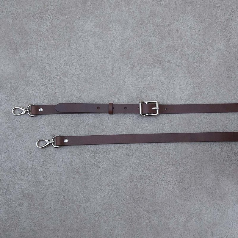 宽版真皮背带 更换背带 植鞣革牛皮 可调整 包包背带 礼物 - 侧背包/斜挎包 - 真皮 多色