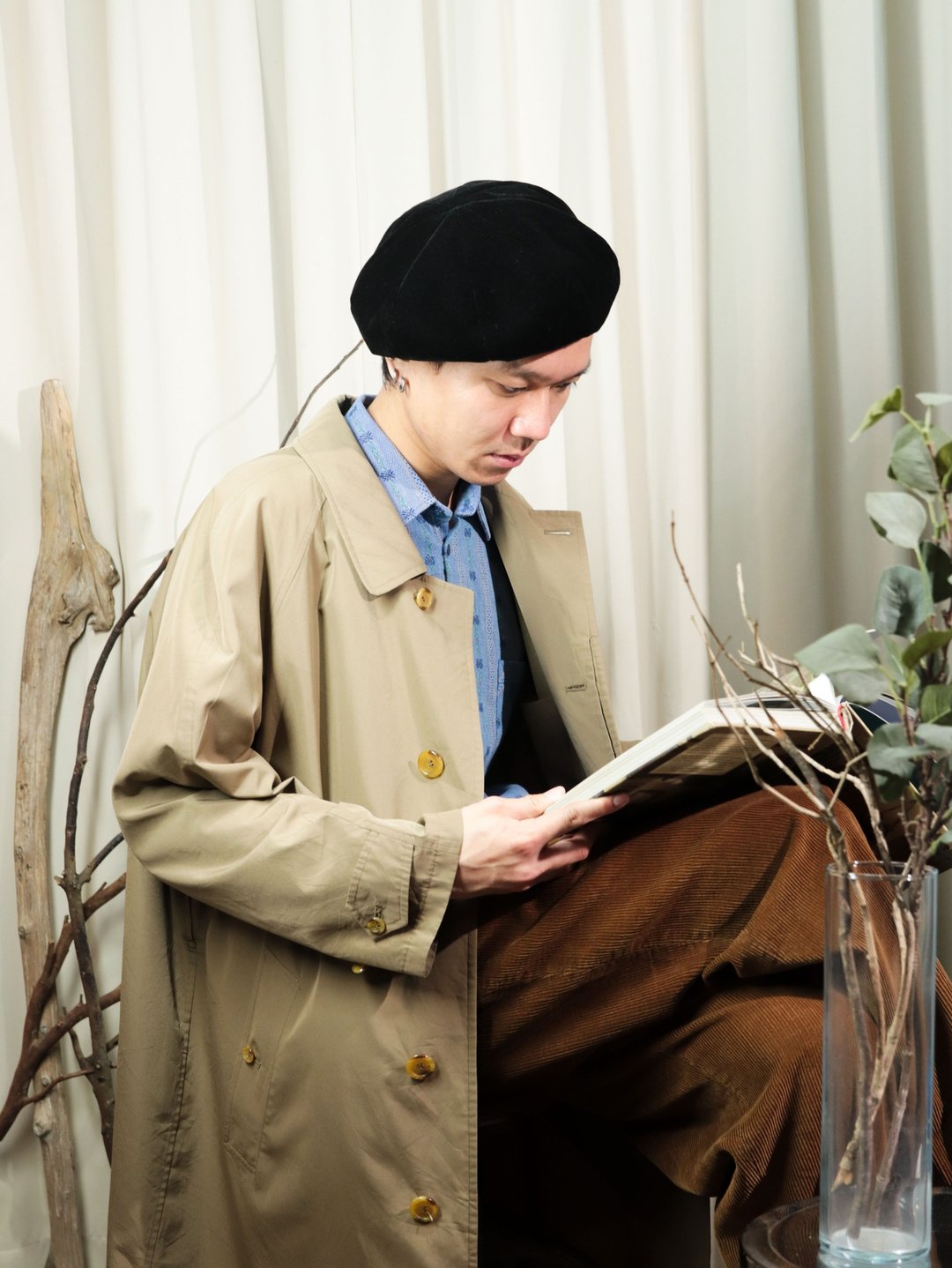 Tsubasa.Y│Burberry 品牌风衣 A12 卡其 风衣 风衣外套 防风外套 - 男装外套 - 棉．麻 卡其色
