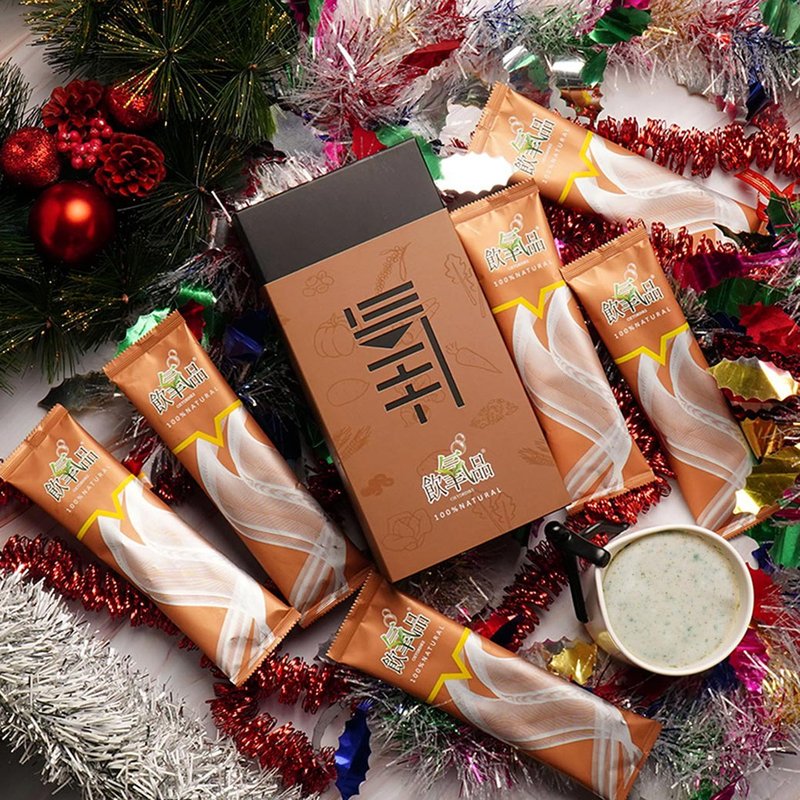 饮氧品25g精品随身包(金/7包/盒) - 谷物麦片 - 新鲜食材 金色