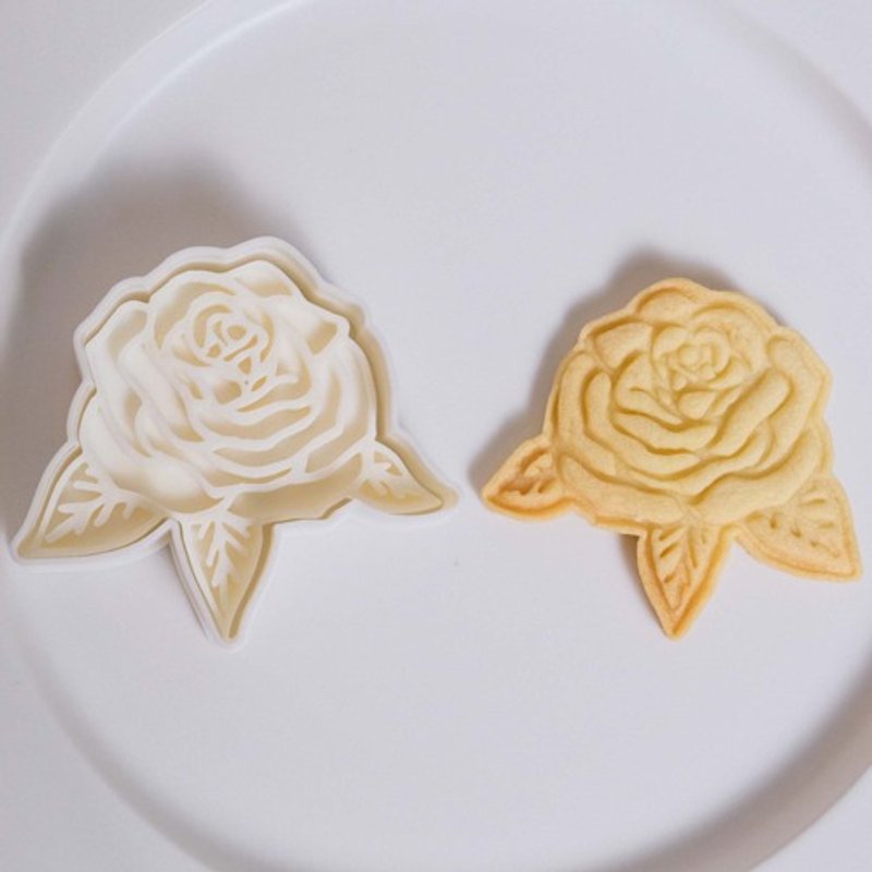 Rose / Rose (cookie cutter / cookie type) - 厨房用具 - 木头 