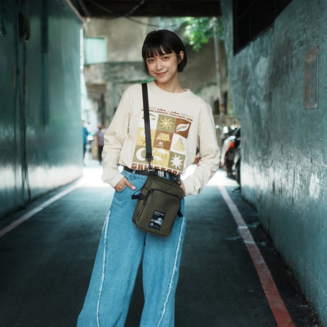 GRITSTONE砺石_  Mistblock 迷雾小包 侧背包 斜背包 男女包 - 侧背包/斜挎包 - 尼龙 多色